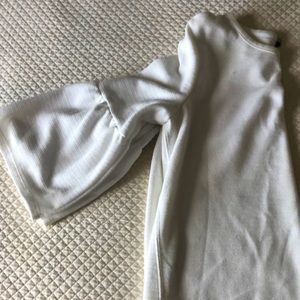 Zara white sweater